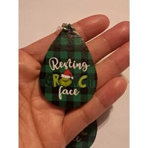 Resting Grinch Earrings